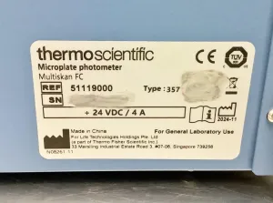 Thermo Scientific Multiskan FC Microplate Reader with UV-Vis Monochromator and Temperature Control, 17 of 17