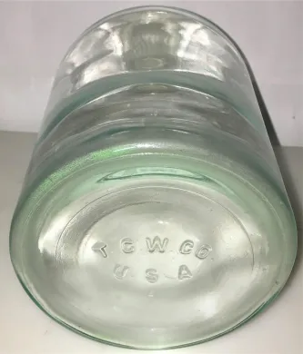 Wheaton 215240 Narrow-Mouth 1L Borosilicate Glass Reagent Bottle with Glass Stopper