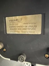 VWR Galaxy Mini Centrifuge Model C1213 for Small Volume Sample Processing, 3 of 3