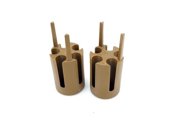 Thermo Scientific 75003771 Adapter for 5 × 15 mL Conical Falcon Tubes, Set of 2, TX-200 Rotor-cover