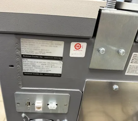 Beckman Coulter Optima XE-90 Analytical Ultracentrifuge for Biomolecular Research