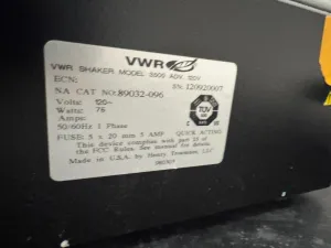 VWR Advanced Digital Shaker Model 980303 – Benchtop Orbital Laboratory Shaker, 2 of 2