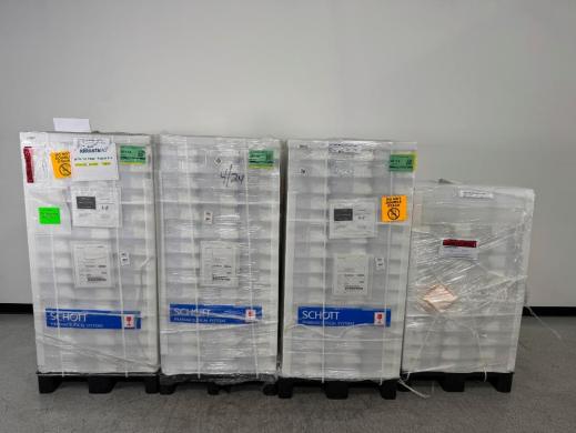 AdaptiQ Ready-to-use Sterile Glass Vials, 20 mL Capacity, 4 Pallets-cover