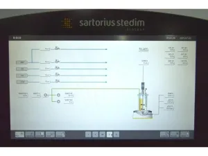Sartorius Biostat B-DCU 4-Fold Single-Use Cell Culture Bioreactor System with Univessel SU Vessels, 6 of 65