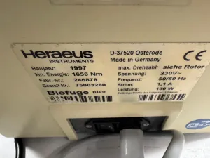 Heraeus Biofuge pico Compact Microcentrifuge for Small Volume Sample Processing, 2 of 3