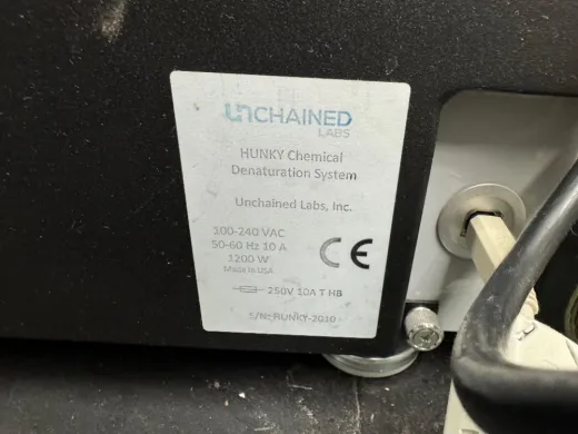 Unchained Labs Hunky Chemical Denaturation System for Protein Stability Analysis