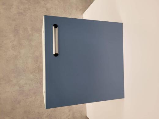 Interfurn Door Cabinet, LT Blue 600-cover