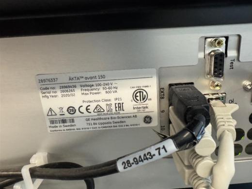 GE AKTAavant 150 Fast Protein Liquid Chromatography (FPLC) System-cover