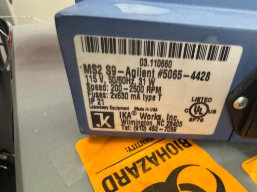 IKA MS2 S9 Adjustable Speed Laboratory Vortex Mixer-cover