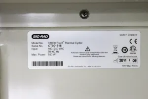 Bio-Rad C1000 Touch Thermal Cycler with Dual 48-Well Block, 100-240V, 2011 Model, 6 of 12