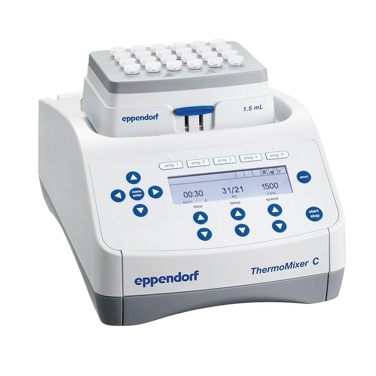 Eppendorf Thermomixer C Model 5382 w/ 1.5ml Block & ThermoTop
