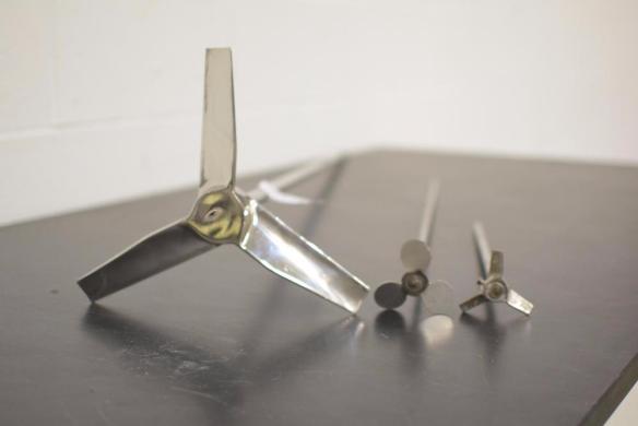Set of 3 Laboratory Agitator Blades for Bioprocessing and Mixing Applications-cover