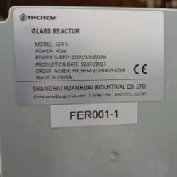 YHCHEM JGR-5 5L Jacketed Glass Reactor with Temperature Control and Adjustable Stirring, 9 of 10
