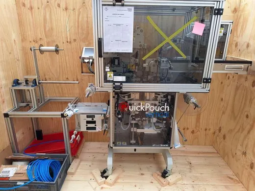 Quickpouch Automated Packaging Machine with Videojet Printer