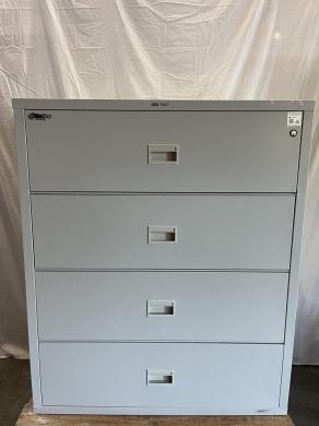 FireKing Turtle 4-Drawer Fireproof File Cabinet for A4 and Legal Document Storage-cover
