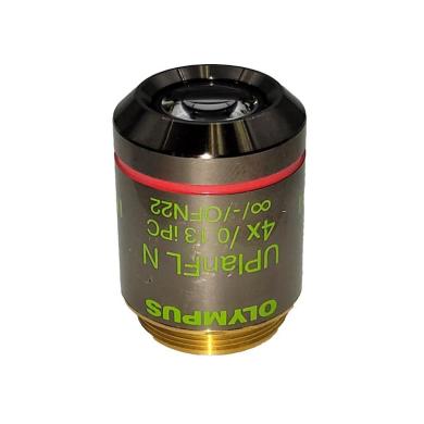 Olympus UPlanFl N 4x iPC Phase Contrast Microscope Objective-cover