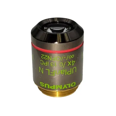 Olympus UPlanFl N 4x iPC Phase Contrast Microscope Objective