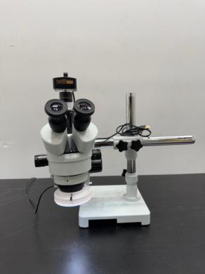 AmScope Stereo Microscope with 5.1MP Aptina CMOS Digital Camera-cover