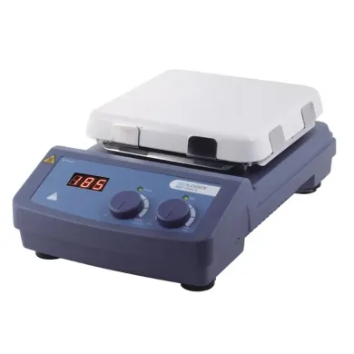 SCILOGEX SCI550-S LED Digital Hotplate Stirrer with 550ºC Max Temperature and 1500rpm Stirring Speed