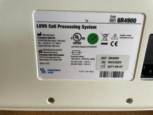 Fresenius Kabi Lovo Automated Cell Processing System 6R4900 for Benchtop White Blood Cell Processing, 7 of 8