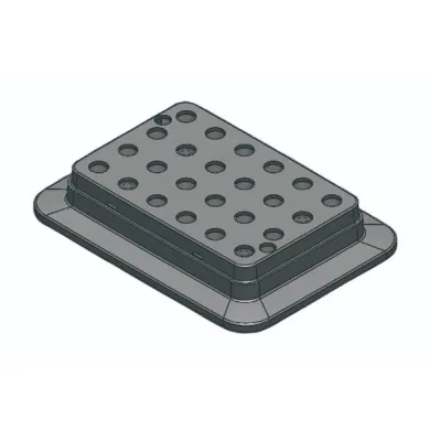 Scilogex Block for 0.5 mL Tubes, 24-Hole