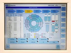 Roche Cobas e 411 Automated Immunoassay Analyzer with Disk System and Stand, 56 of 56