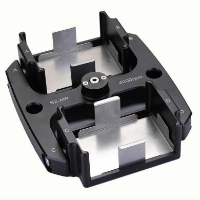 Globe Scientific GCC-MP-SWING-PLATE 2 Place Microplate Aluminum Swing-Out Rotor-cover