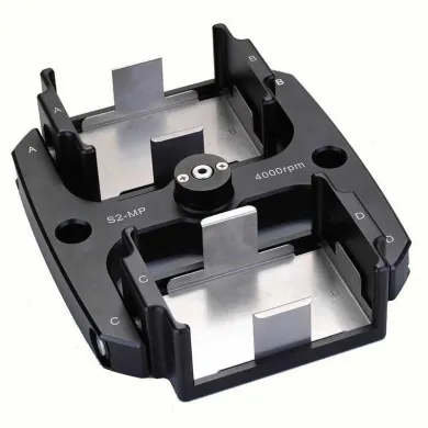 Globe Scientific GCC-MP-SWING-PLATE 2 Place Microplate Aluminum Swing-Out Rotor