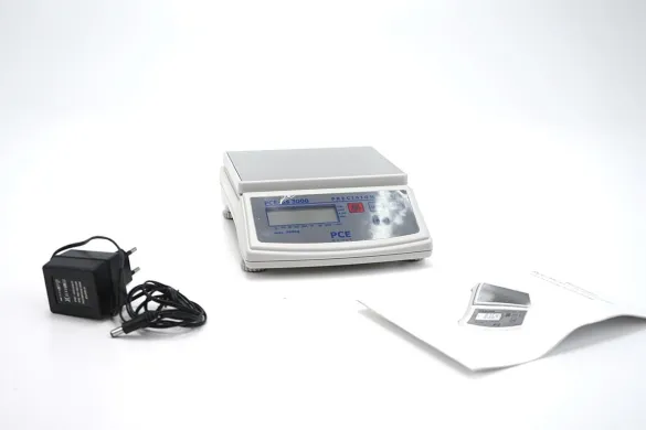 PCE-BS-3000 Precision Balance, 0.1 g Readability, 3,000 g Capacity