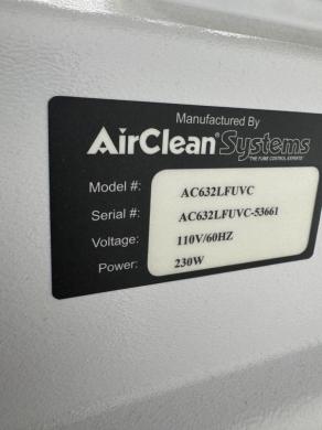 AirClean 600 PCR Workstation AC632LFUVC with UV Decontamination and HEPA Filtration-cover
