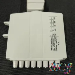 Thermo FINNPIPETTE Multistepper 8-Channel 50–250 µL Pipette 4540500, 2 of 3