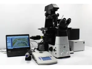 Eppendorf TransferMan 4r Micromanipulator with CellTram 4r Oil Microinjection Unit, 3 of 13