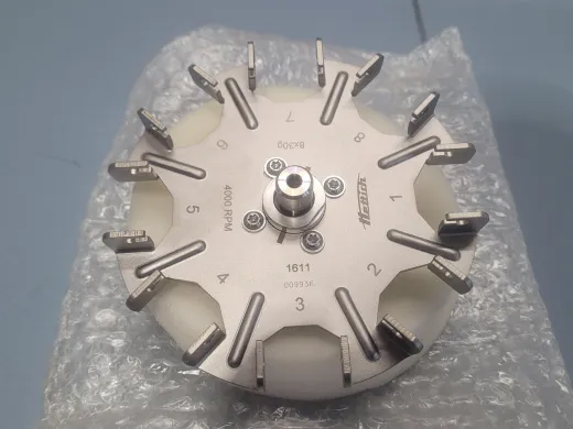 Rotating cradle rotor compatible with Hettich 1611 and Mikro universal centrifuges