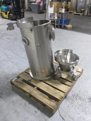Glatt GPCG5 Fluidized Bed Processor Bowl and Expansion Chamber-cover