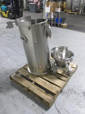 Glatt GPCG5 Fluidized Bed Processor Bowl and Expansion Chamber