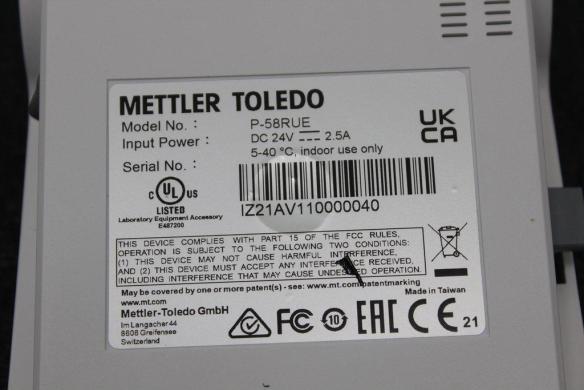 Mettler Toledo P-58RUE Analytical Printer Accessory for Laboratory Data Output-cover