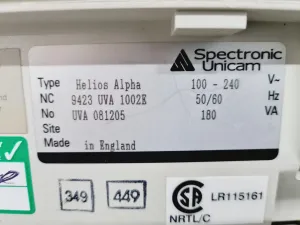 Unicam Helios Alpha Spectrophotometer, 11 of 12