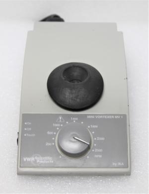 VWR Mini Vortexer MV 1 Compact Laboratory Vortex Mixer 200-2500 RPM-cover