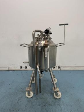 T&C Stainless Steel Portable Vessel Model TC6359 for Laboratory and Bioprocessing Use-cover