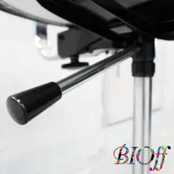 Toyo Kogei SK-827 Black Chair with Backrest and Casters, 5 of 6
