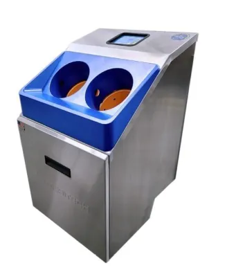 Meritech CleanTech 500EZ Automated Handwashing Station with Infrared Sensors and Air Curtain Dryer Option