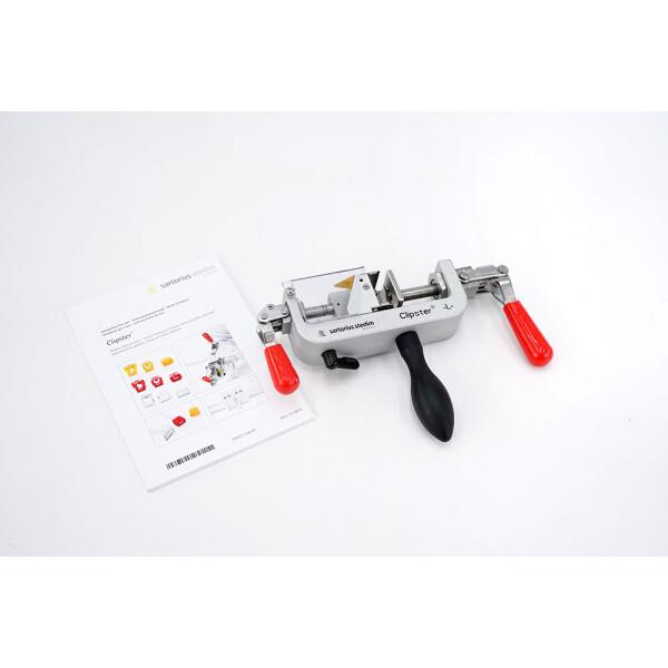 Sartorius Stedim Clipster L Handheld Tool for Laboratory Bag Handling and Closure Control