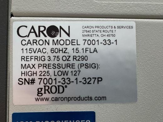 Caron 7001-33-1 Refrigerated Laboratory Incubator with Touchscreen Interface-cover