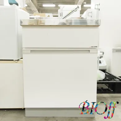 AS ONE 9458 Single-Bowl Stainless Steel Laboratory Sink 60 × 60 × 93 cm with Faucet