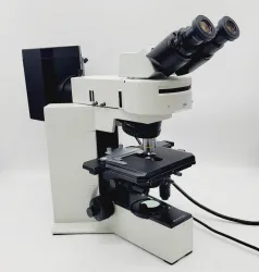 Olympus BX40 Fluorescence Microscope with 10x and 40x Objectives, 5 of 10