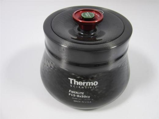 Thermo Scientific FiberLite F15-8x50cy Fixed Angle Rotor-cover