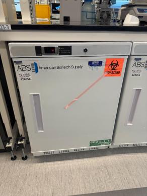 American Biotech Supply ABT-HC-UCBI-0404 Undercounter Laboratory Refrigerator with Digital Temperature Control-cover