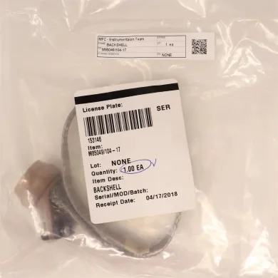 Glenair M85049/104-17 Connector Backshell for Cable Strain Relief