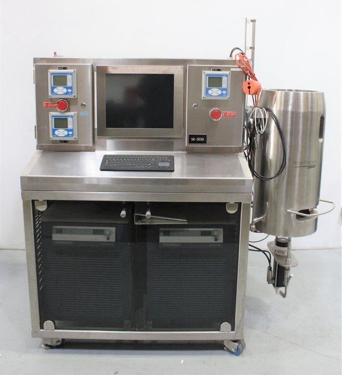 Xcellerex XDR-50 CP-50L Submerged Bioreactor System with Integrated Pumps and Durachill Chillers