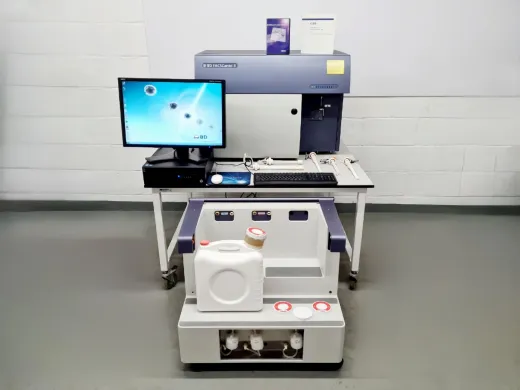 BD FACSCanto II Flow Cytometer with Fluidics Cart and Software